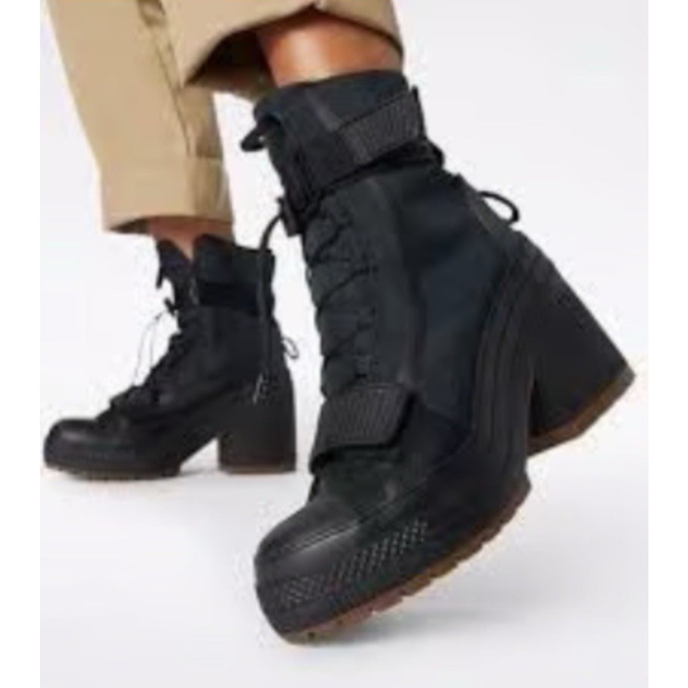 Converse Women Chuck All Star GR82 Speed Lace Platform Boots 563468C Chunky 10.5